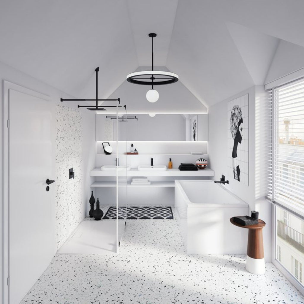 ARCHITECTURA SQUARE BASIN MIXER (WITH POP-UP-WASTE)