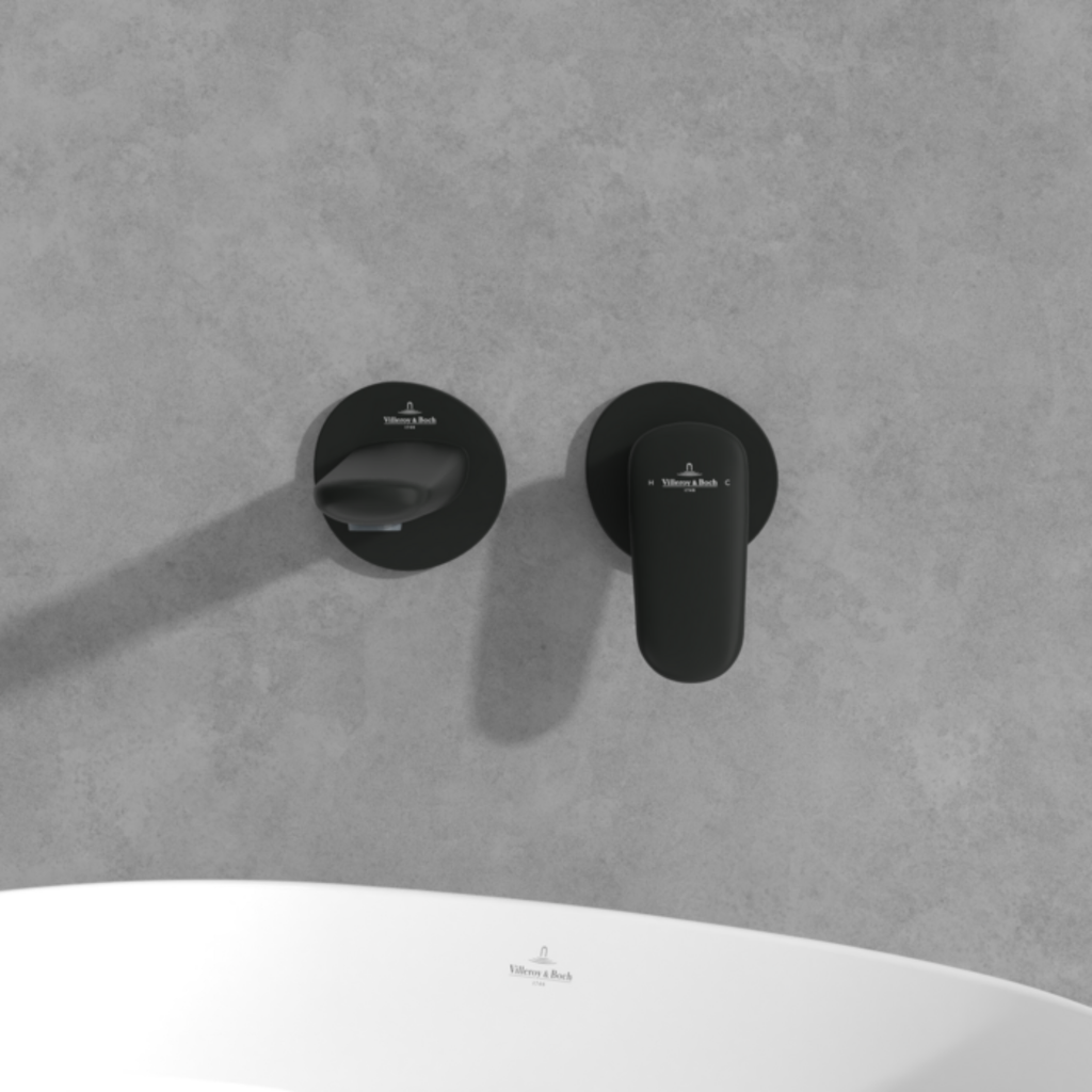 ANTAO 2-HOLE WM BASIN MIXER (W/O POP UP WASTE)