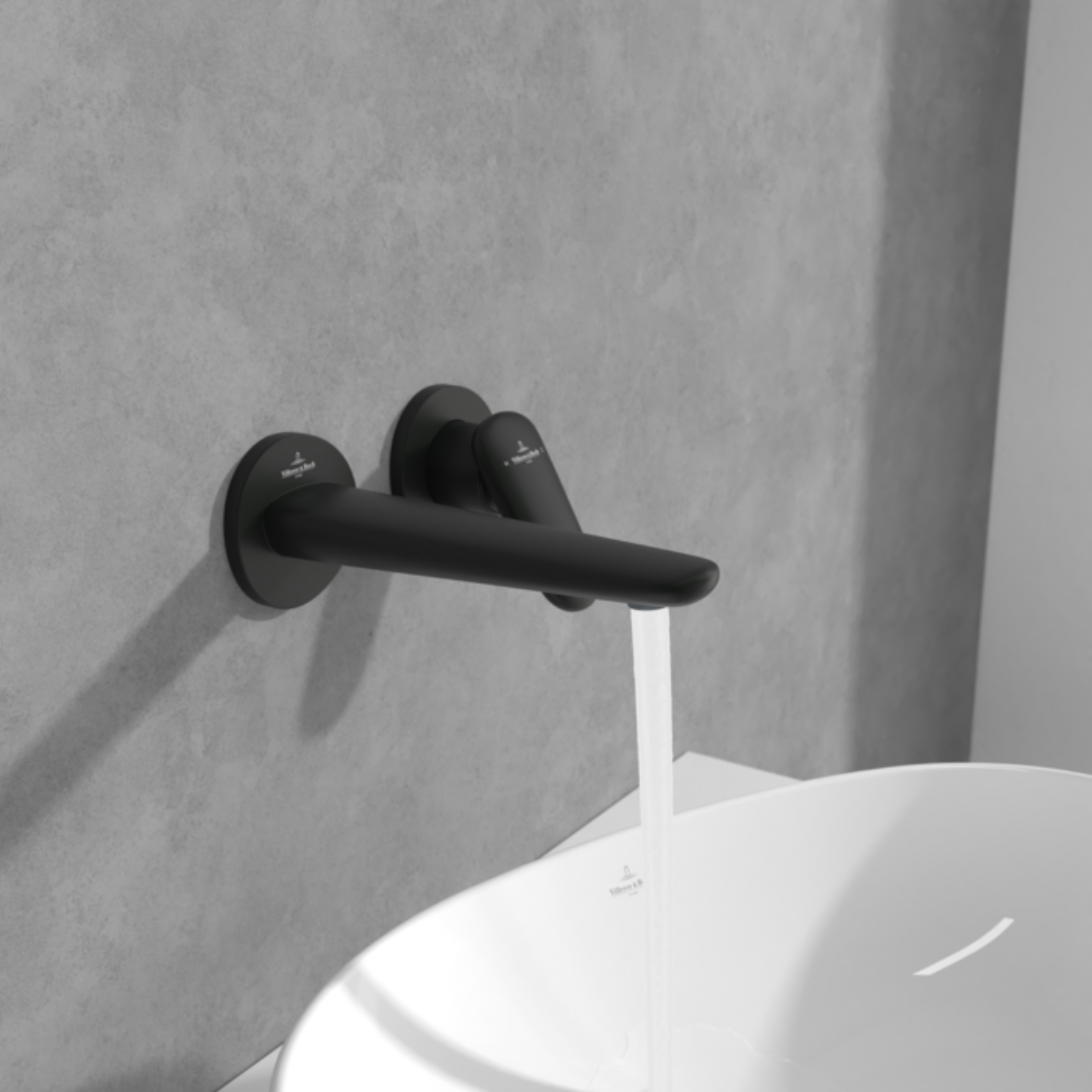 ANTAO 2-HOLE WM BASIN MIXER (W/O POP UP WASTE)