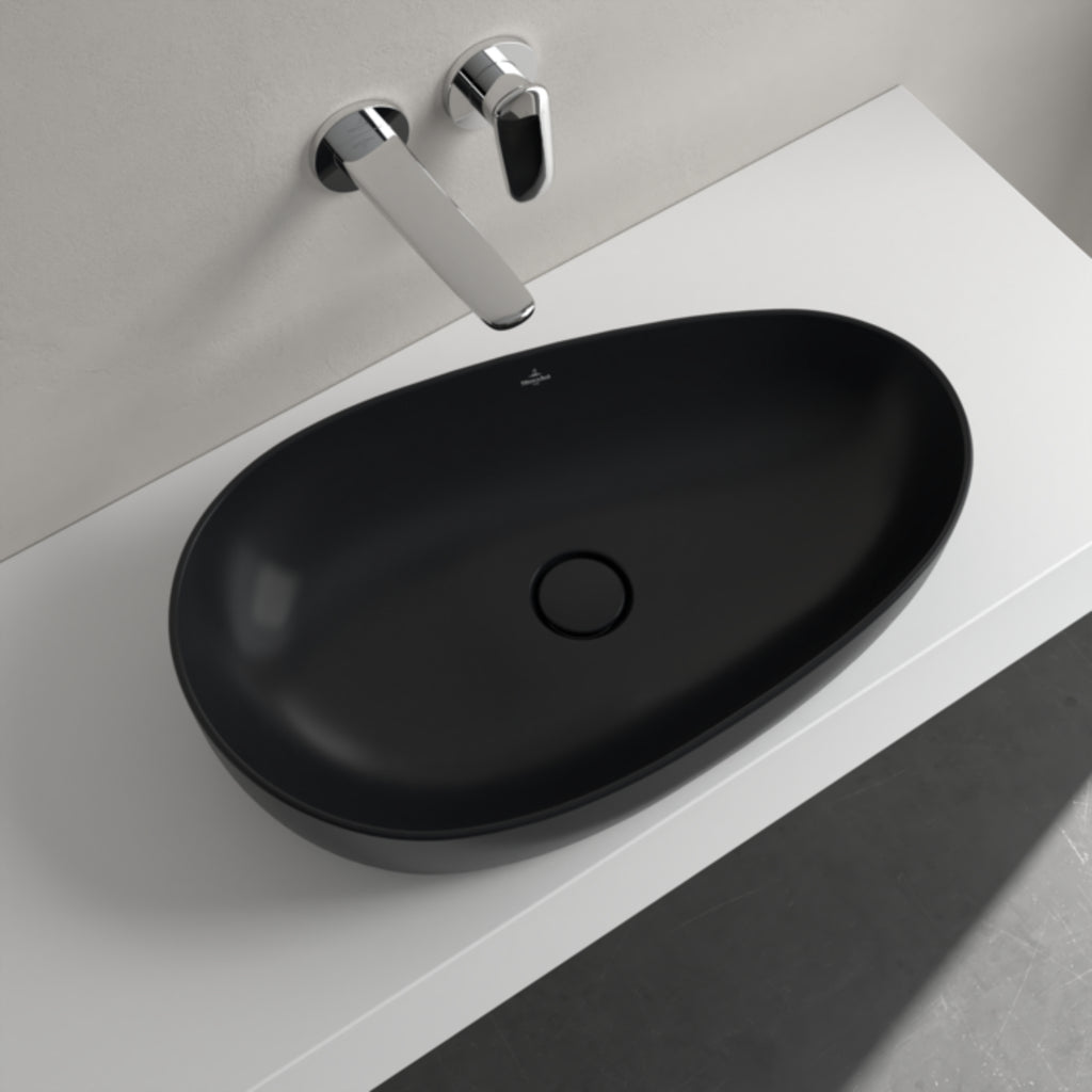 ANTAO PEBBLE BOWL PURE BLACK
