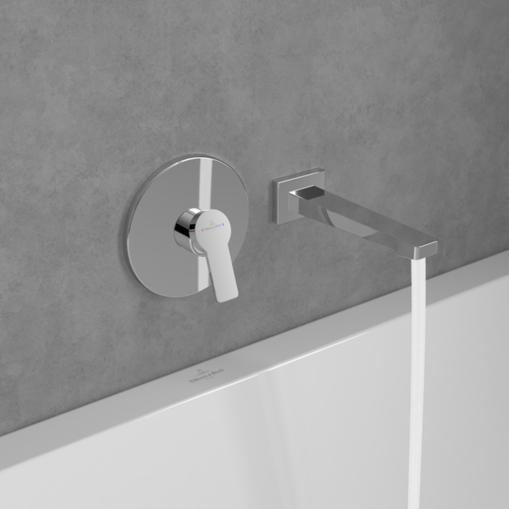 ARCHITECTURA SQUARE BATH SPOUT
