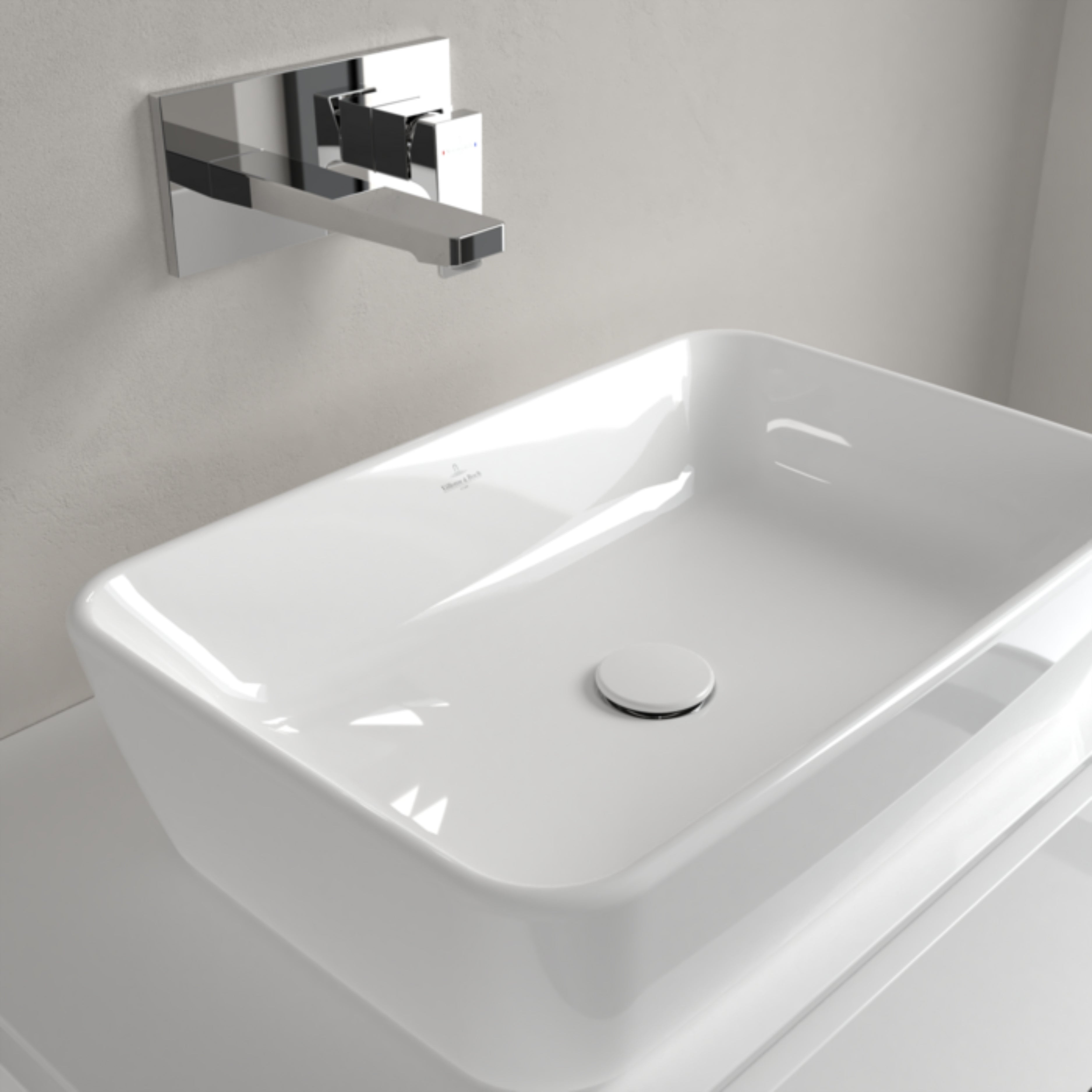 ARCHITECTURA TABLE TOP RECTANGLE WASHBASIN