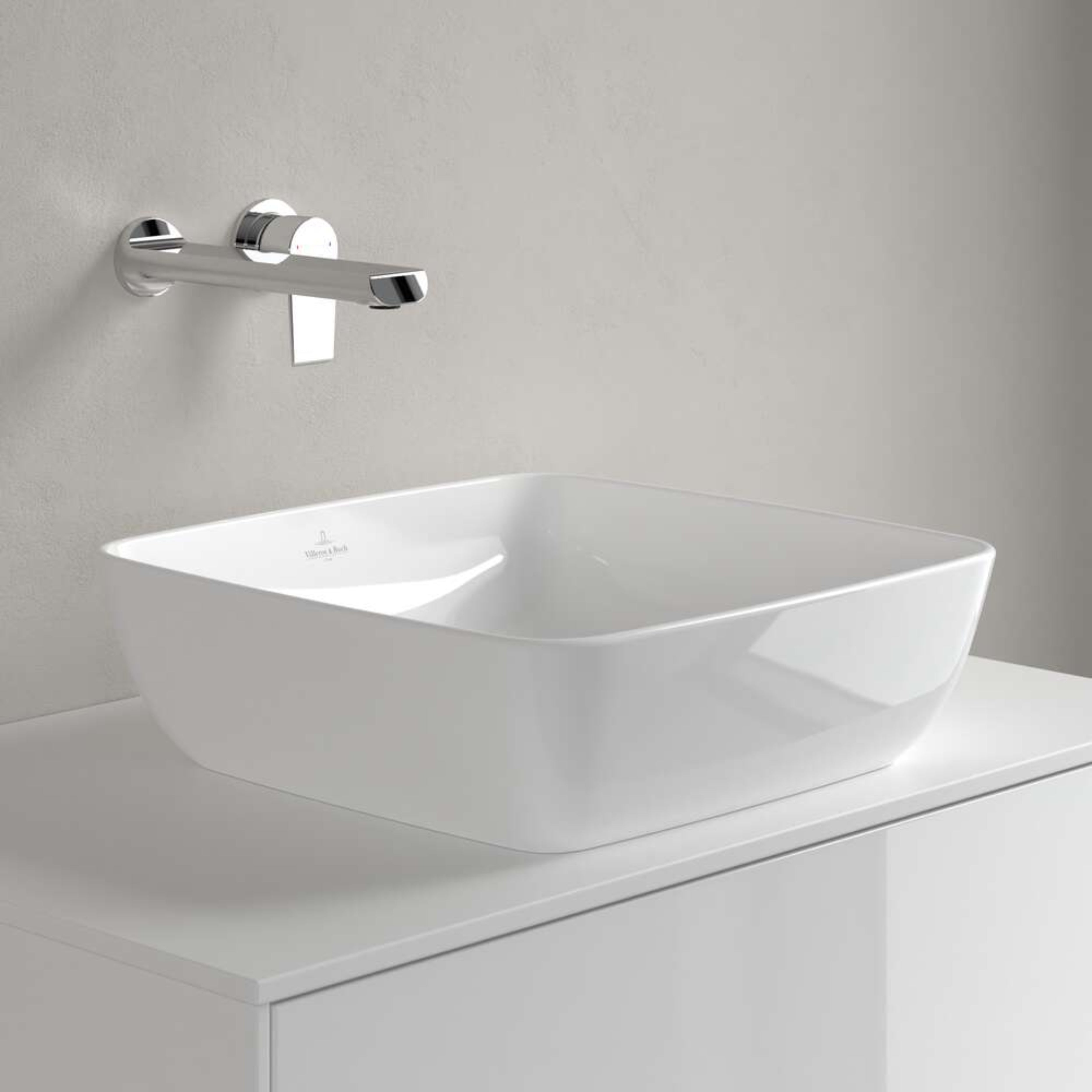 ARTIS SURFACE MOUNTED WASHBASIN 41 CM SQUARE