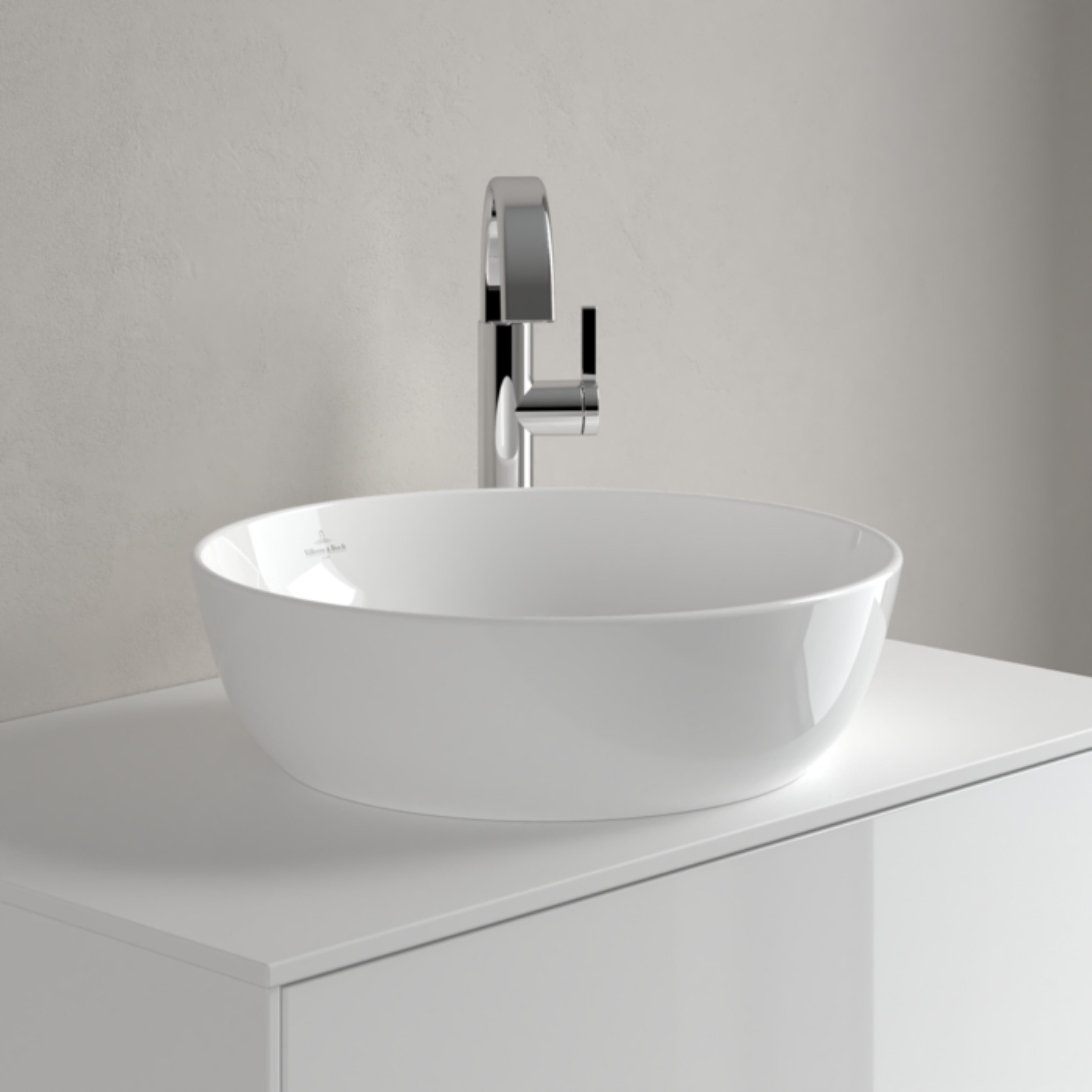 ARTIS SURFACE MOUNTED WASHBASIN 43 CM ROUND