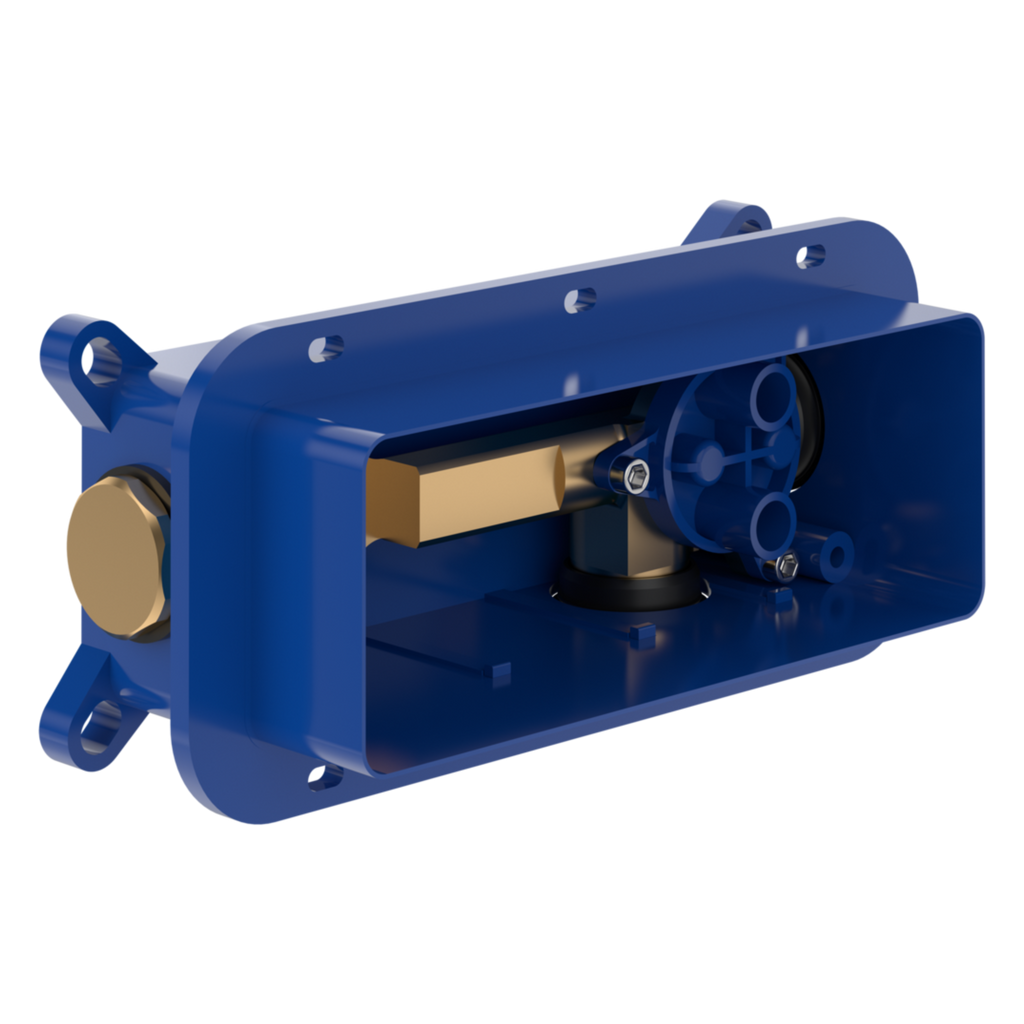 CONCEALED BODY UNIVERSAL FOR WALL MOUNTED BASIN MIXER