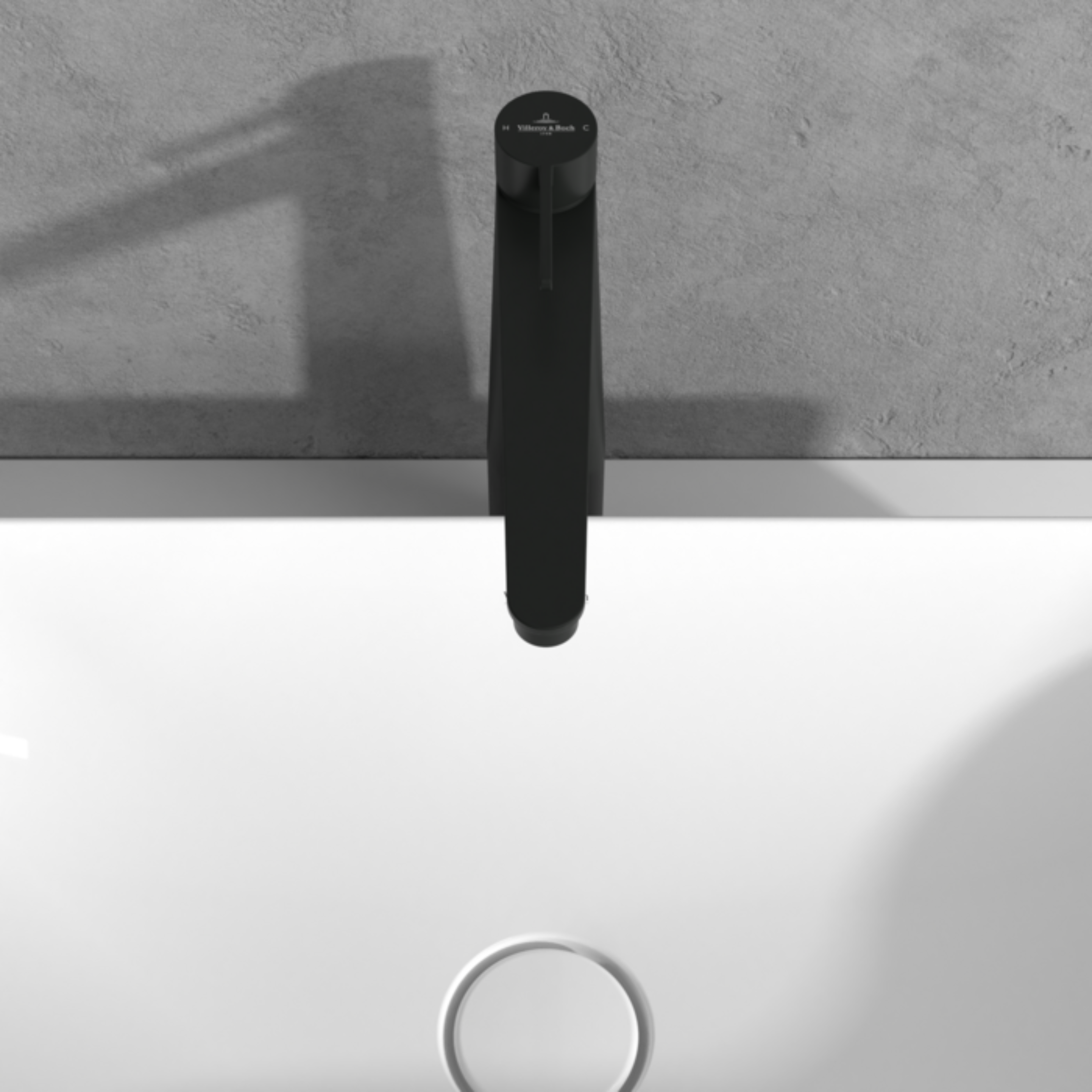 CONUM RAISED BASIN MIXER (WITH POP-UP WASTE)