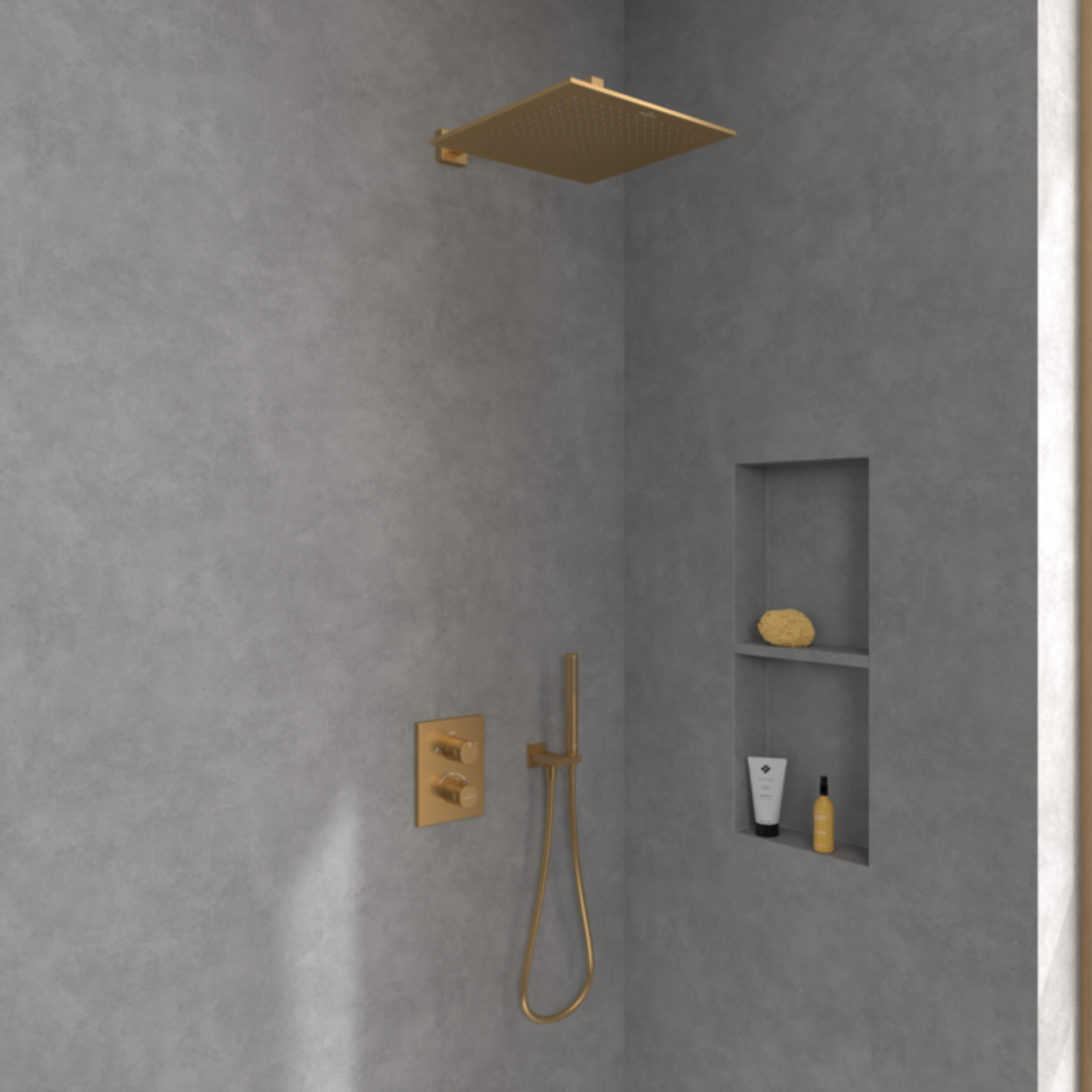 GENERIC HEAD SHOWER 350 MM SQUARE