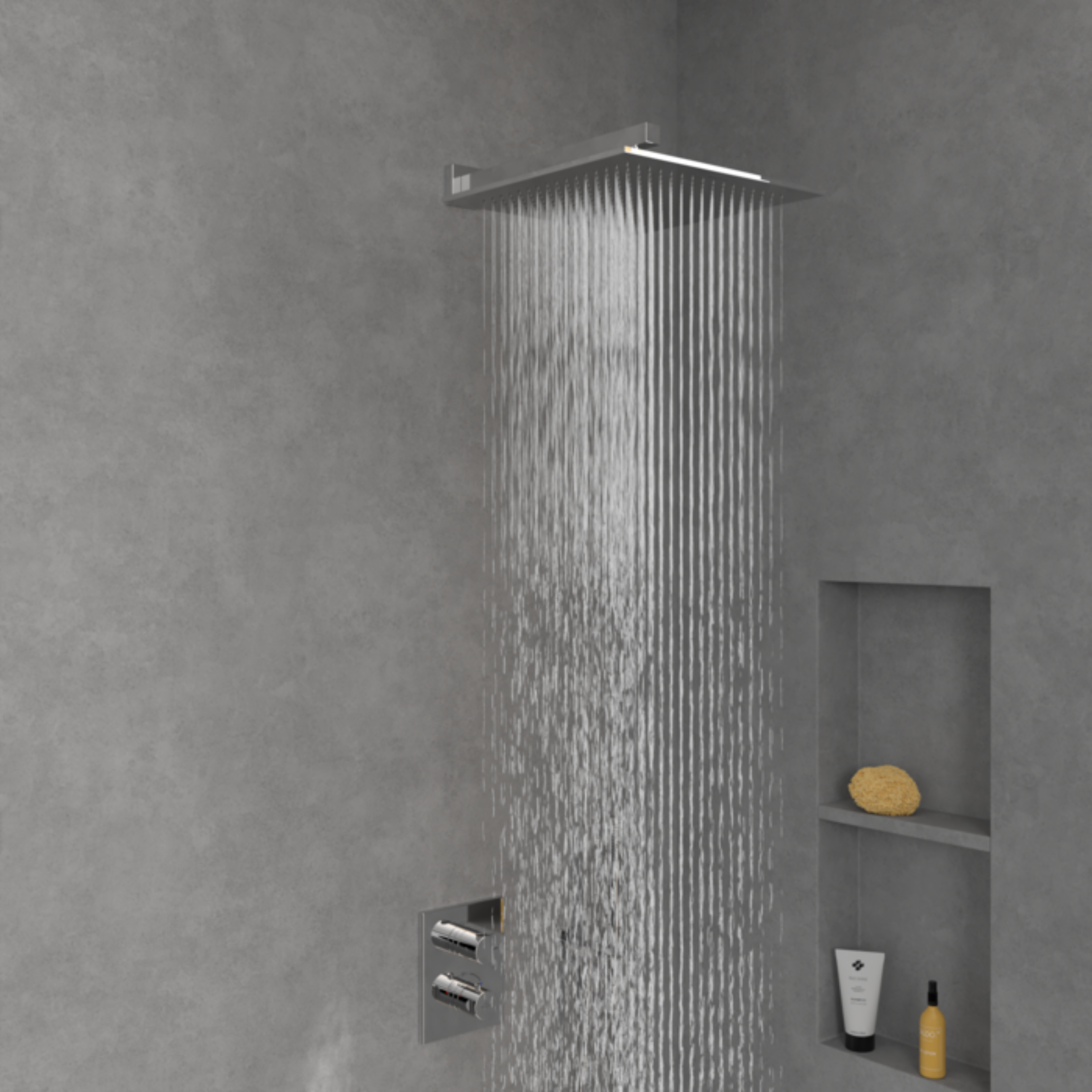 GENERIC HEAD SHOWER 350 MM SQUARE