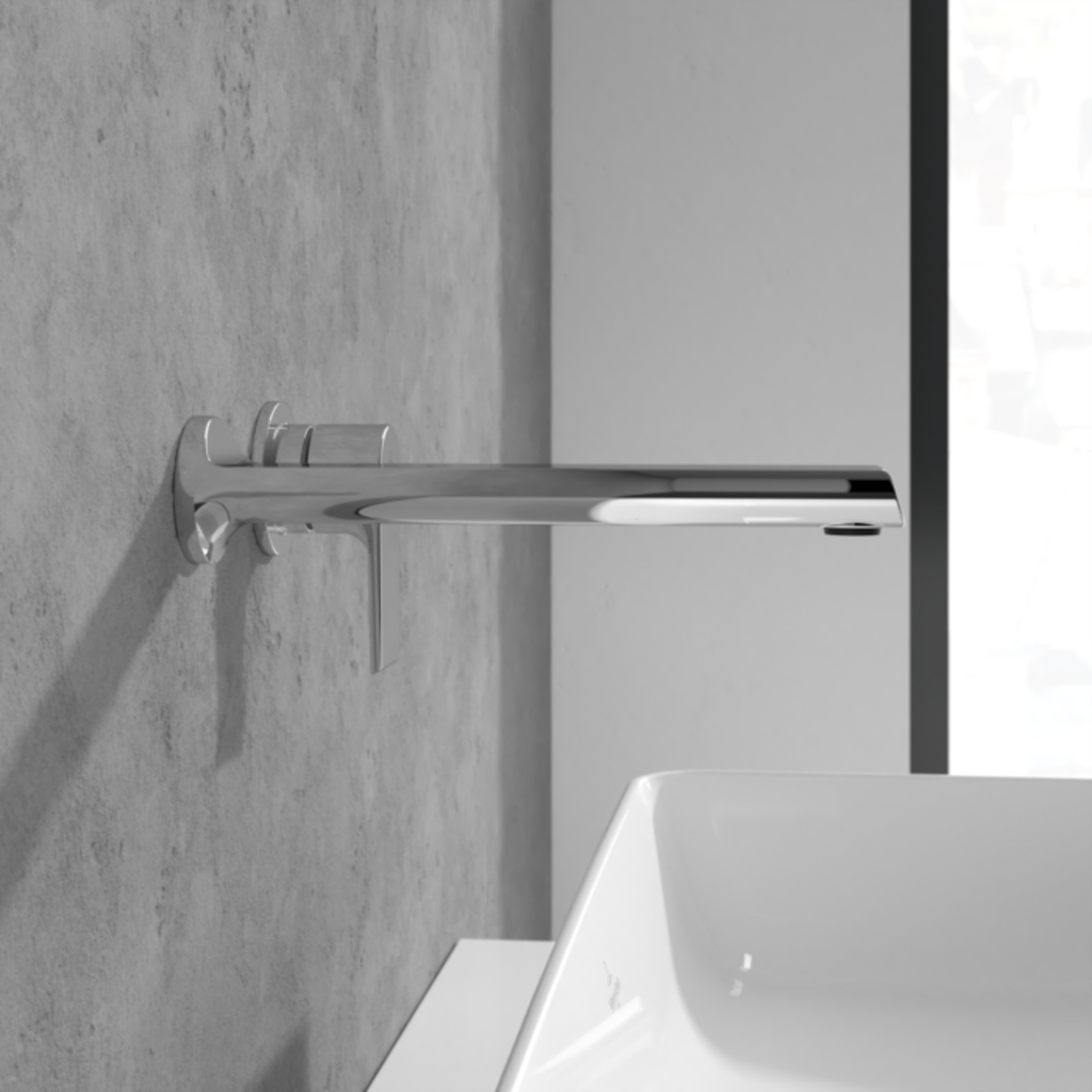 LIBERTY WM 2-HOLE BASIN MIXER (W/O POP-UP WASTE)