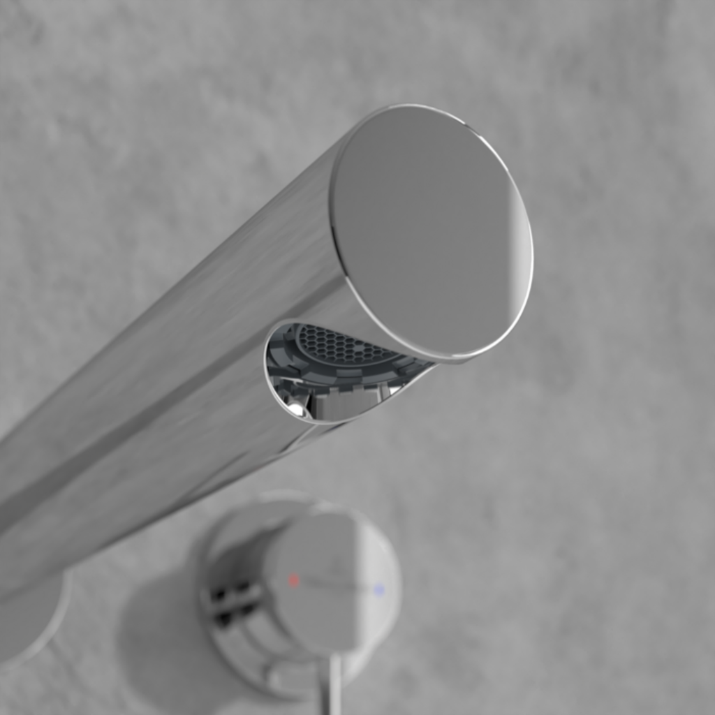 LOOP & FRIENDS WM 2-HOLE BASIN MIXER (W/O POP-UP WASTE)