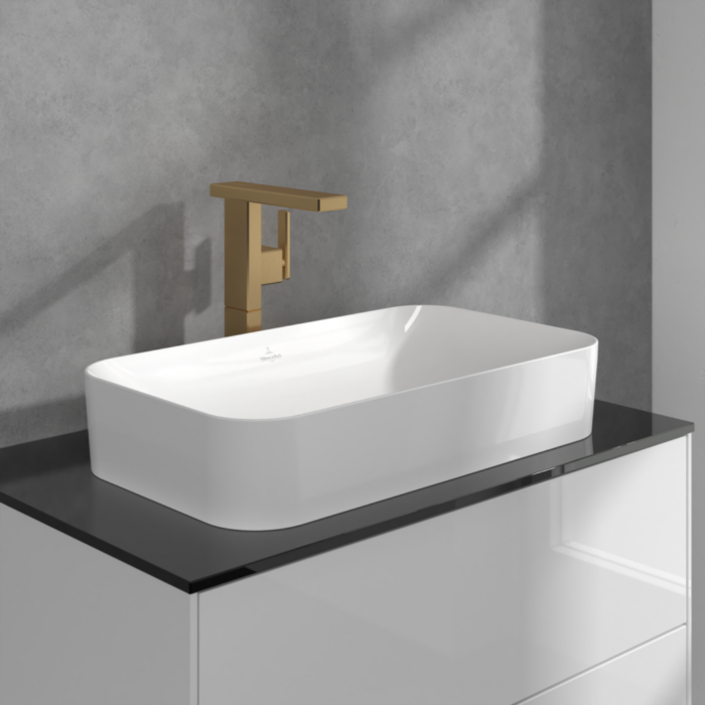 METTLACH TALL SINGLE LEVER BASIN MIXER (W/O POP UP WASTE)