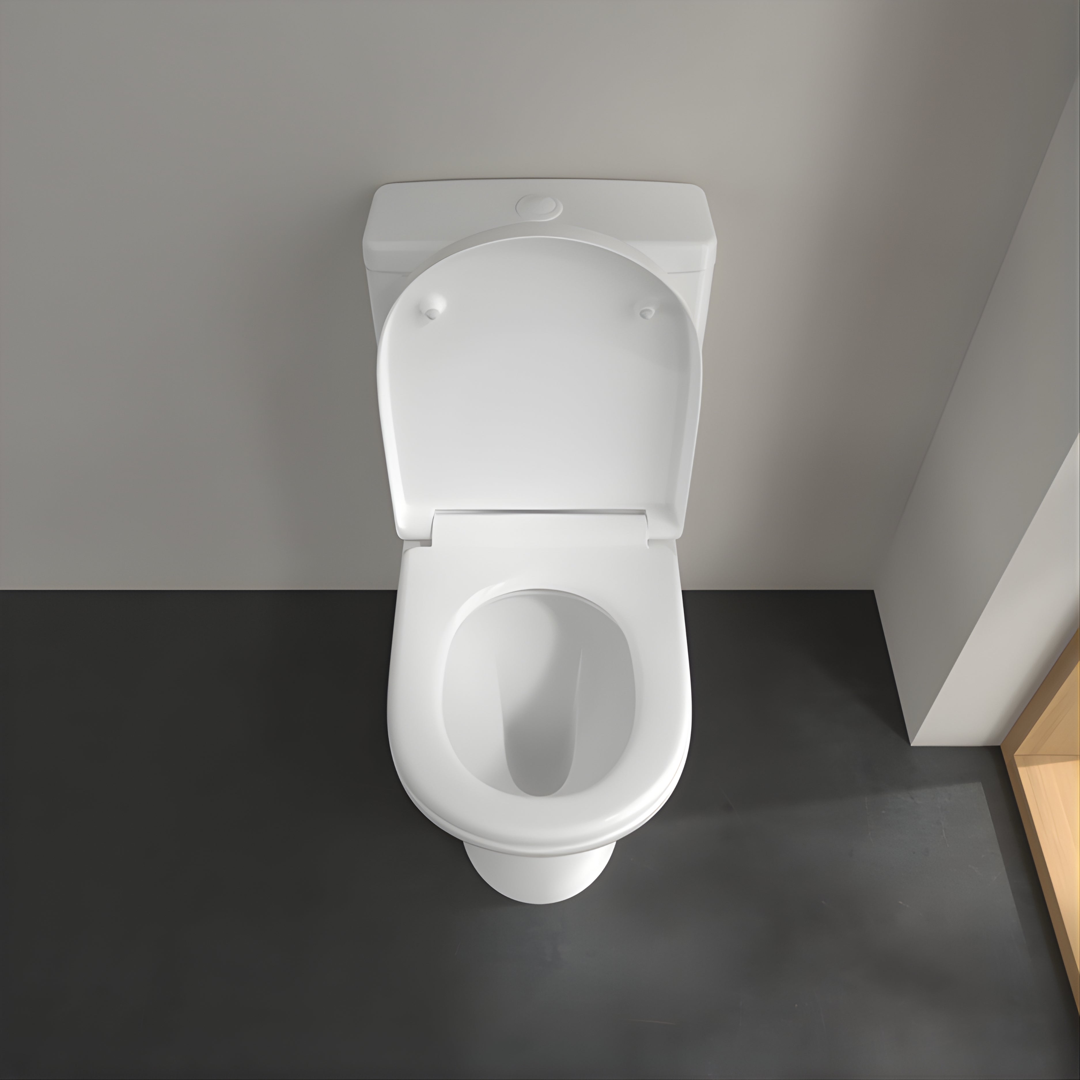 O.NOVO WC PAN ALPINE WHITE