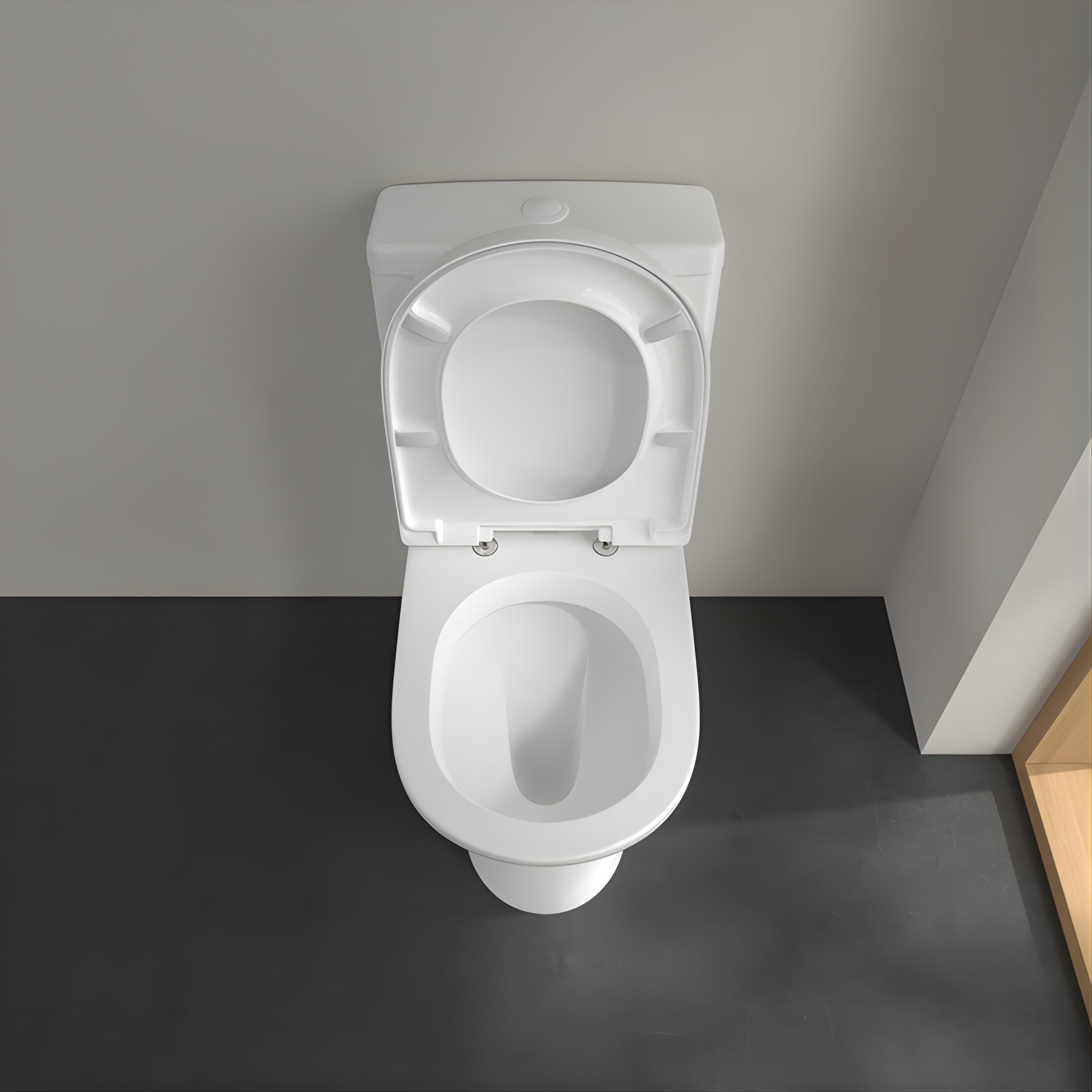 O.NOVO WC PAN ALPINE WHITE