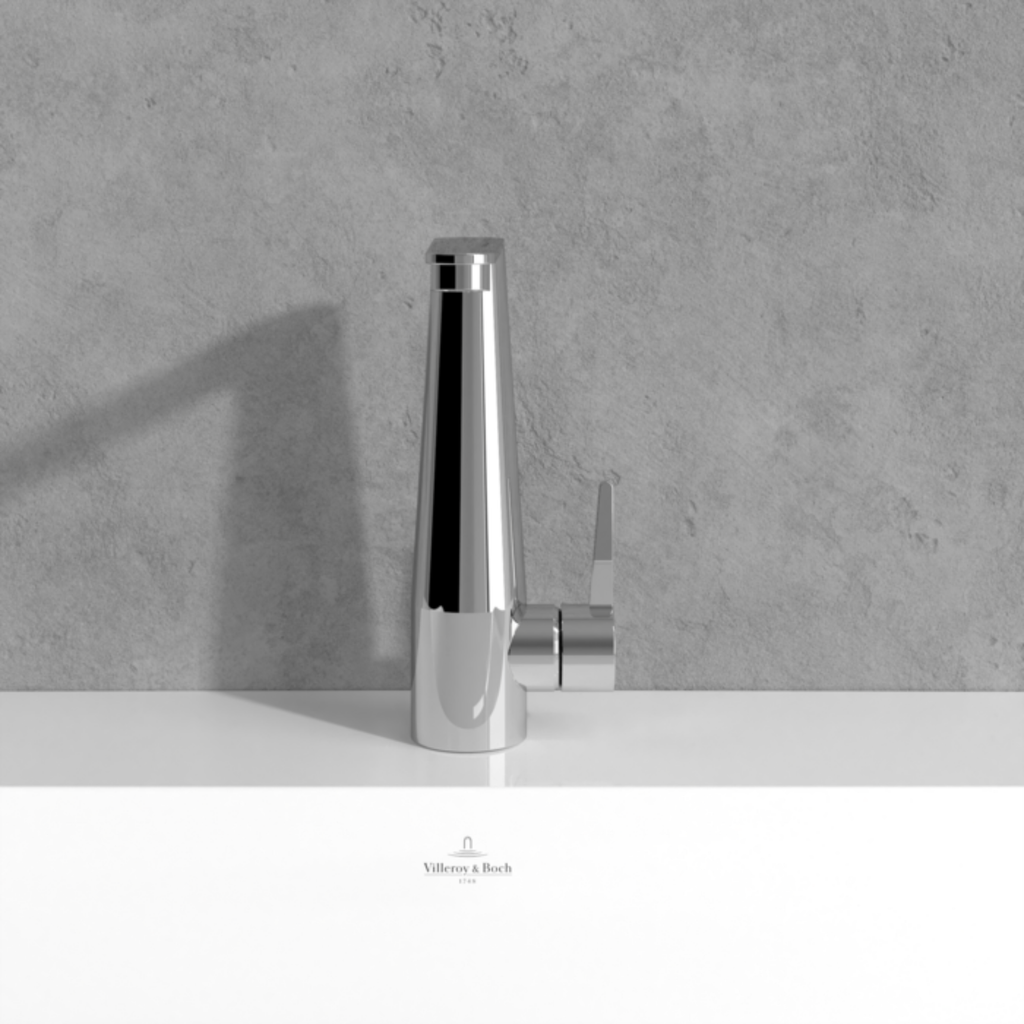 CONUM SIDE LEVER BASIN MIXER (WITH POP-UP-WASTE)