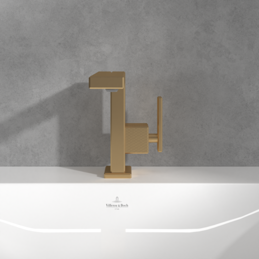 METTLACH SINGLE LEVER BASIN MIXER (W/O POP-UP WASTE)