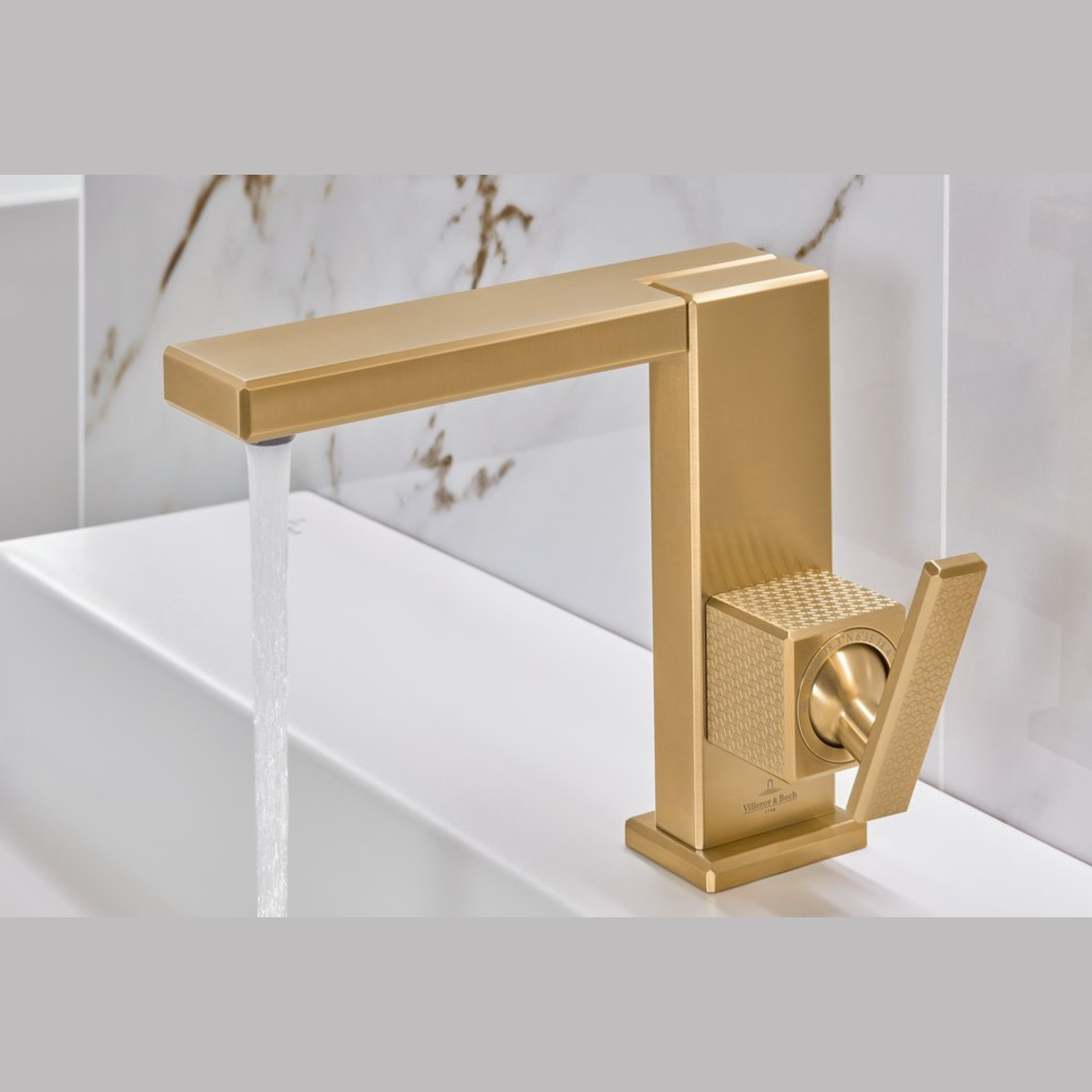 METTLACH SINGLE LEVER BASIN MIXER (W/O POP-UP WASTE)