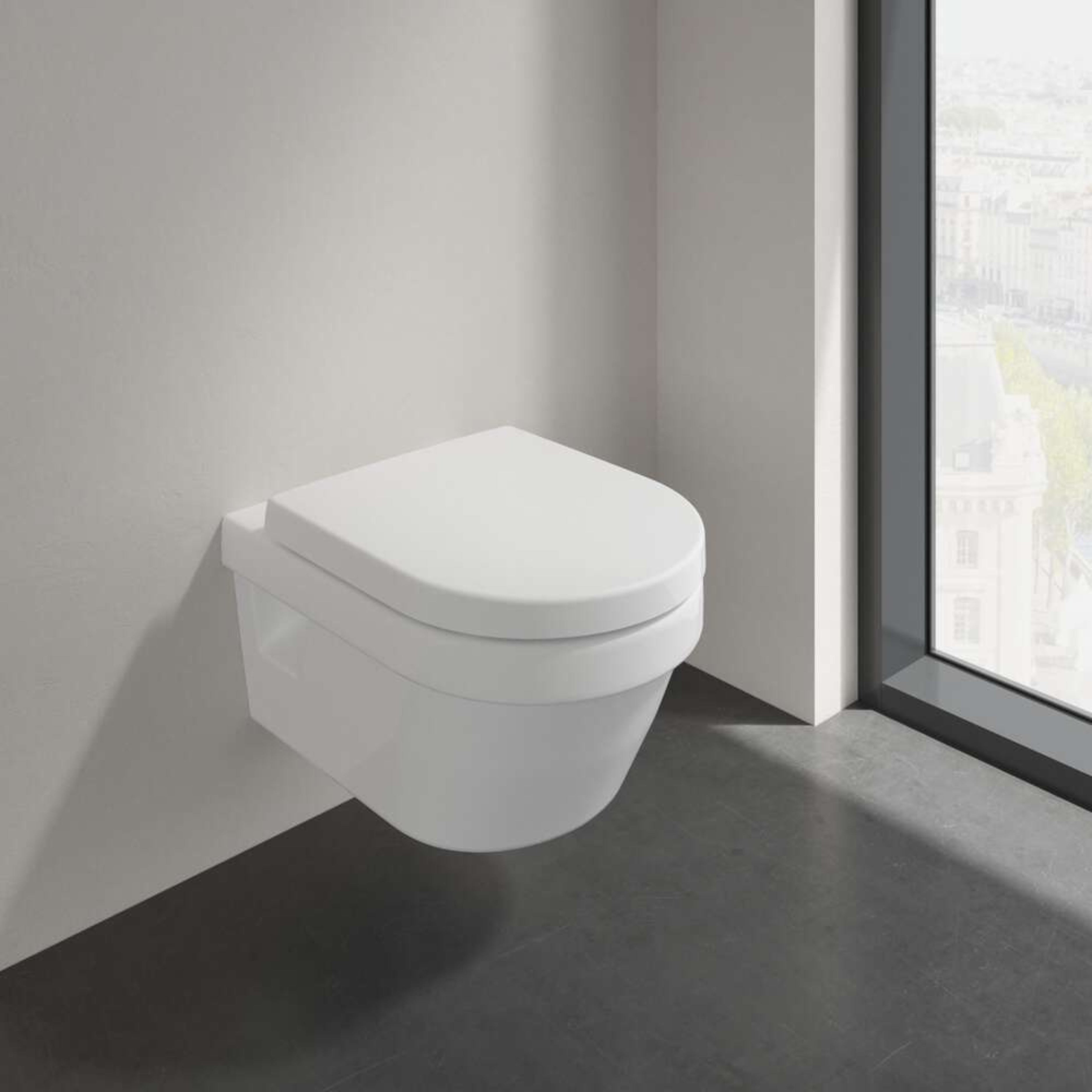 OMNIA ARCHITECTURA WALL MOUNTED WC PAN