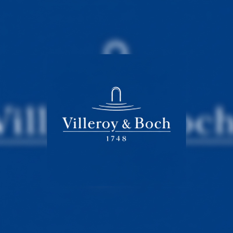 Villeroy & Boch logo with blurred padding