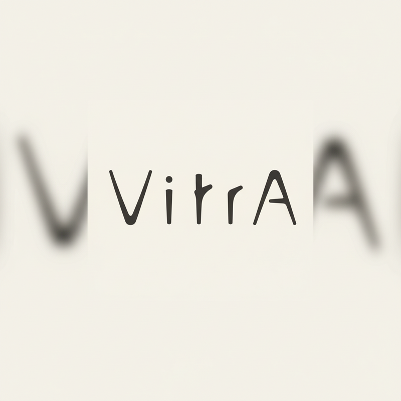 VitrA logo with blurred padding