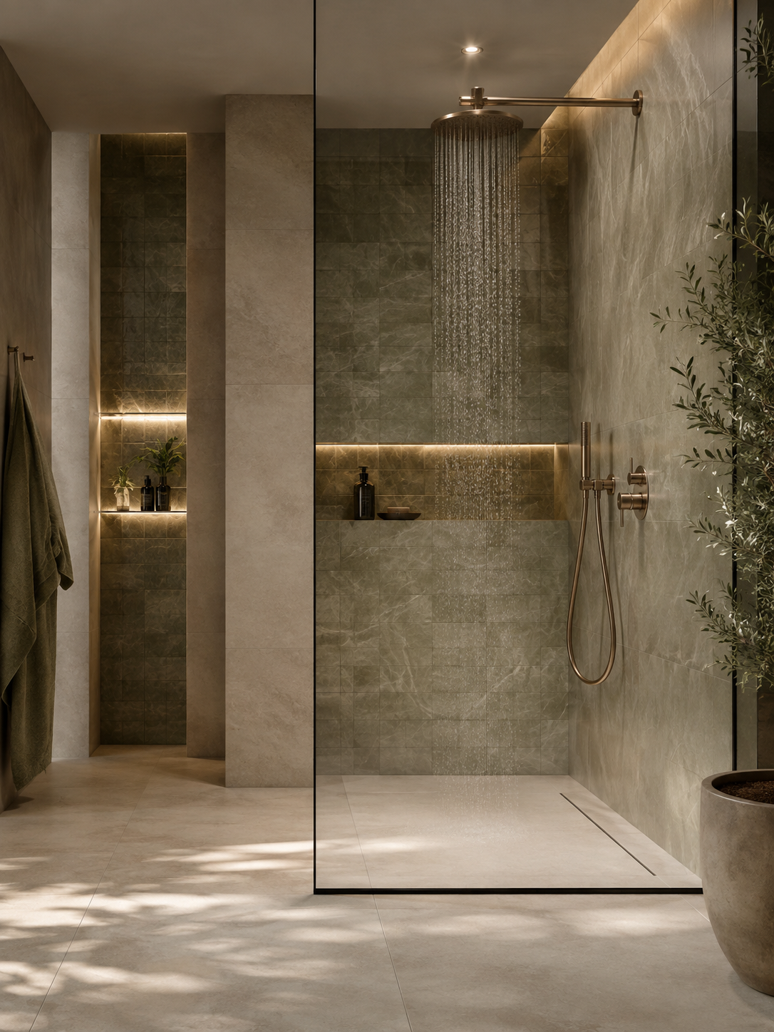 Luxury shower systems